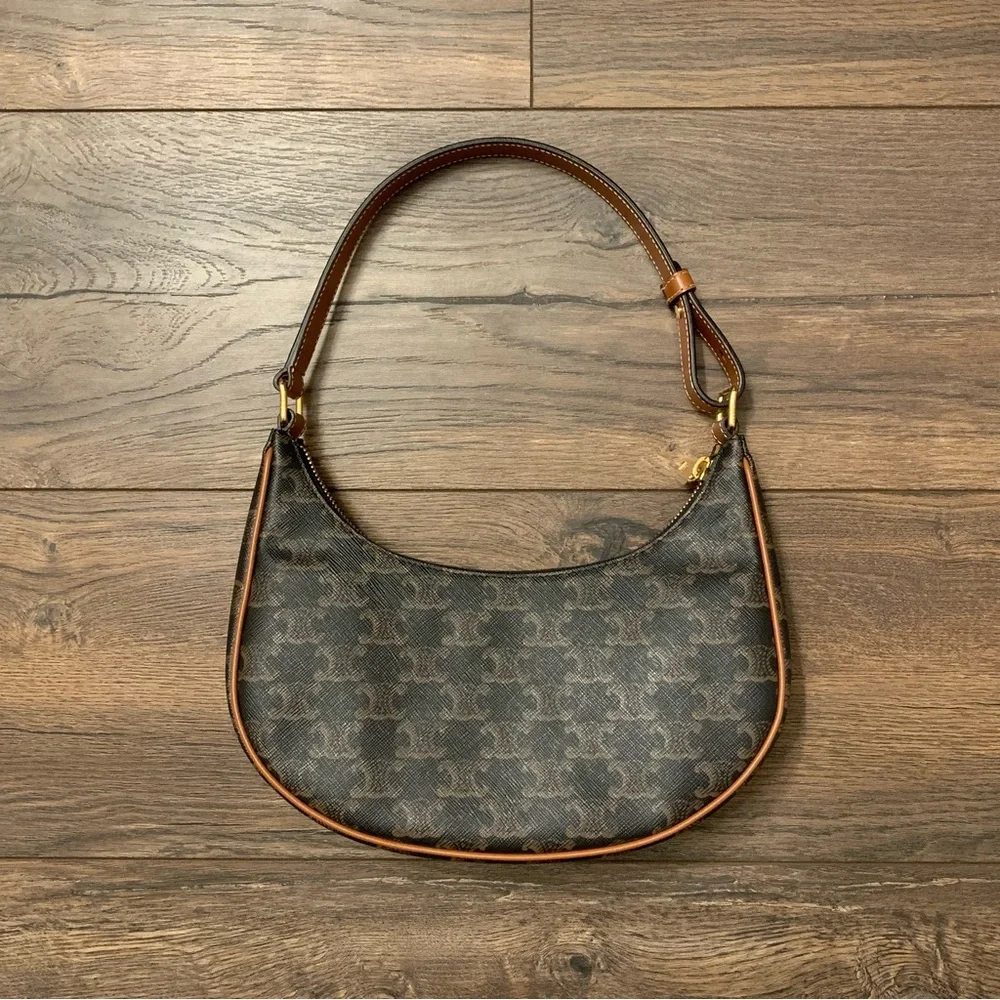 ❌SOLD❌ Celine Ava Bag in Triomphe Canvas and Calfskin Tan - Picture 4 of 15